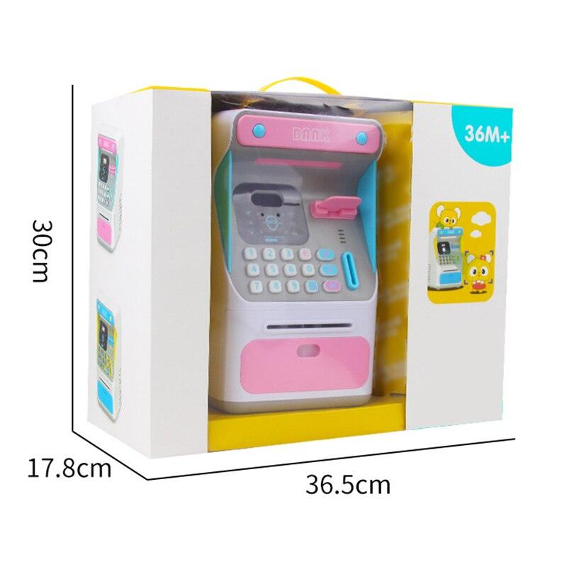 Electronic Piggy Bank Safe Box Money Boxes For Children Digital Coins Cash Saving Safe Deposit Mini ATM Machine Kid Xmas Gifts - MY WORLD