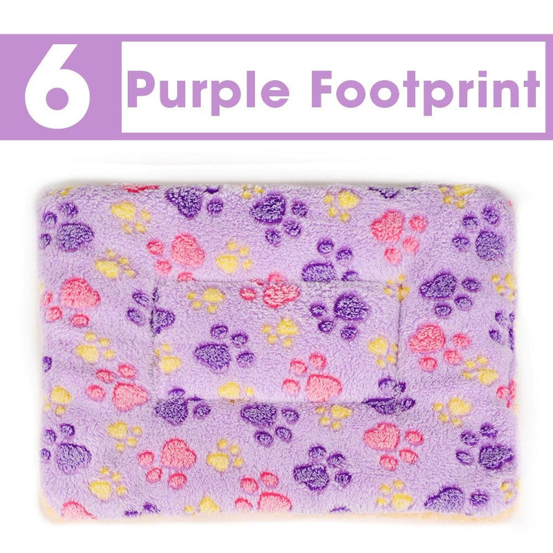 Dog Bed Mat Paw Footprint Washable Pet Bed Blanket Soft Fleece Warm Sleeping Cats Cushion Couch For Dogs Cat Pet Accessories - MY WORLD