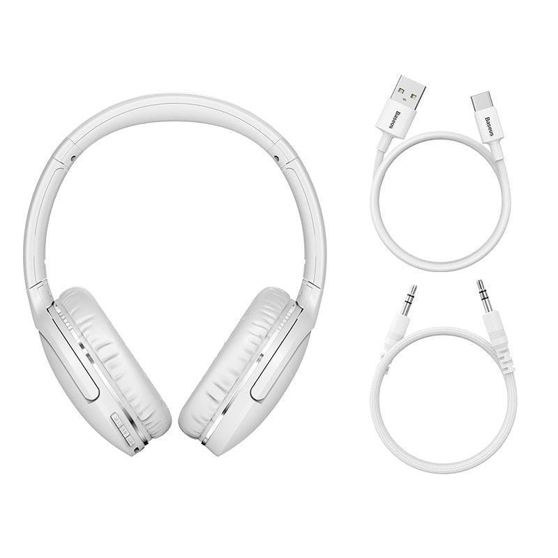 Baseus D02 Pro Wireless Headphones Sport Bluetooth 5.3 Earphone Handsfree Headset Ear Buds Head Phone Earbuds For iPhone Xiaomi - MY WORLD