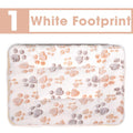 Dog Bed Mat Paw Footprint Washable Pet Bed Blanket Soft Fleece Warm Sleeping Cats Cushion Couch For Dogs Cat Pet Accessories - MY WORLD