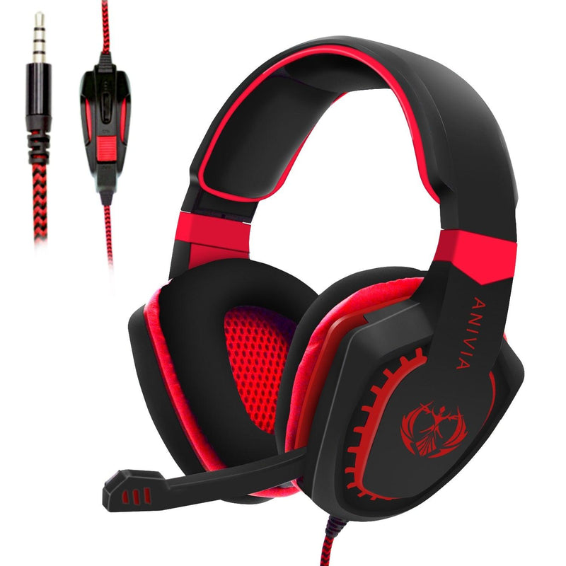 Gaming Headset Noise Isolating Over Ear Headphones with Mic, Volume Control, Bass Surround, video game for PC PS4 PS5 - MY WORLD