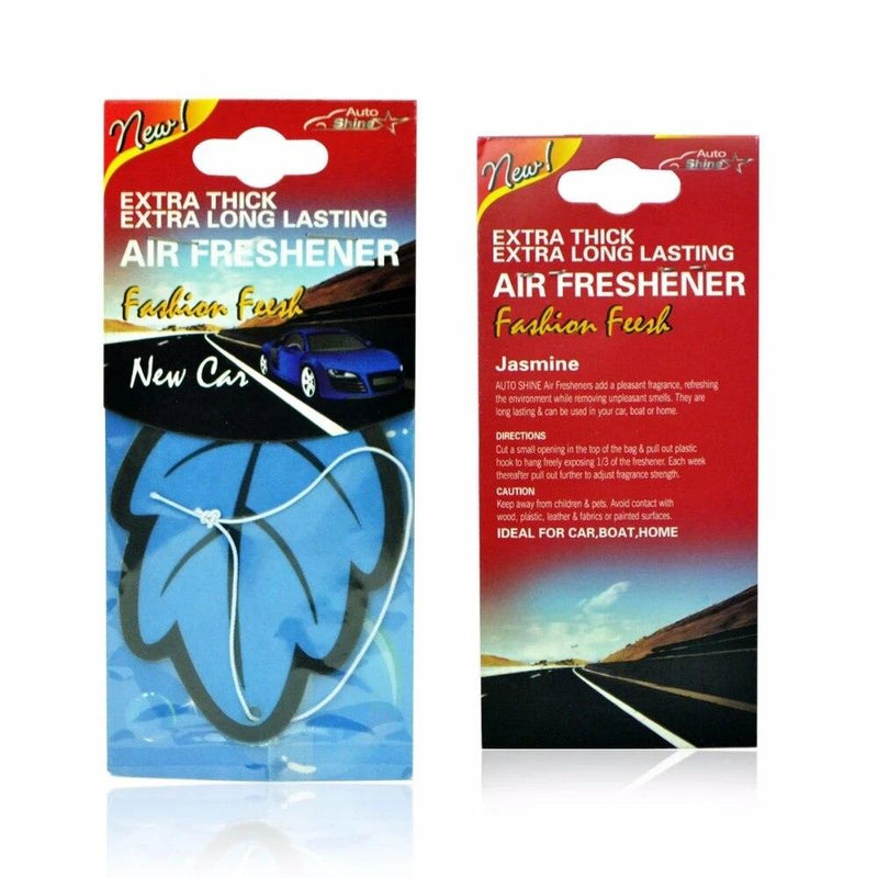 Car Air Freshener Natural scented tea Hanging Vanilla perfume fragrance Air Freshener for Car, Home & Boat car freshener 6PCS - MY WORLD