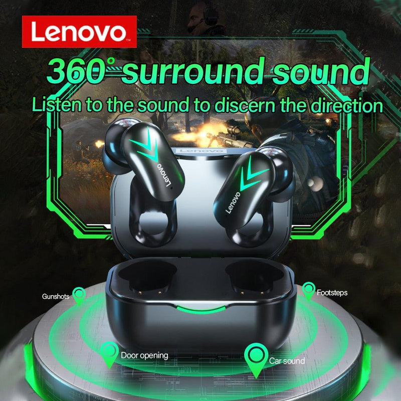 FONE Lenovo XT82 Wireless Bluetooth Headset Mini Game Gaming Power Display. - MY WORLD