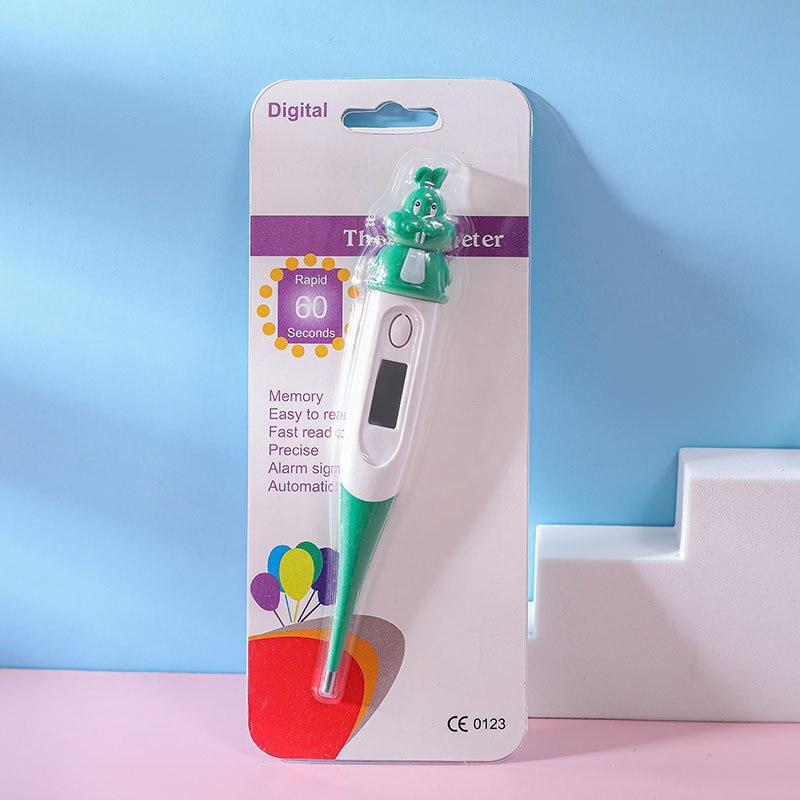 Digital Baby Child Adult Pet Soft Flexible Tip Cute Portable Celsius Body Cartoon Thermometer Fever Temperature Measurement Tool - MY WORLD