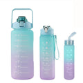 3pcs/Set Sports Large Capacity Water Bottle School Girl Children Kawaii Cute Drinking Cup for Male Female Jug Hiking Camping Cup - MY WORLD